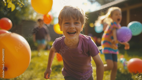 Gute Stimmung beim Kindergeburtstag