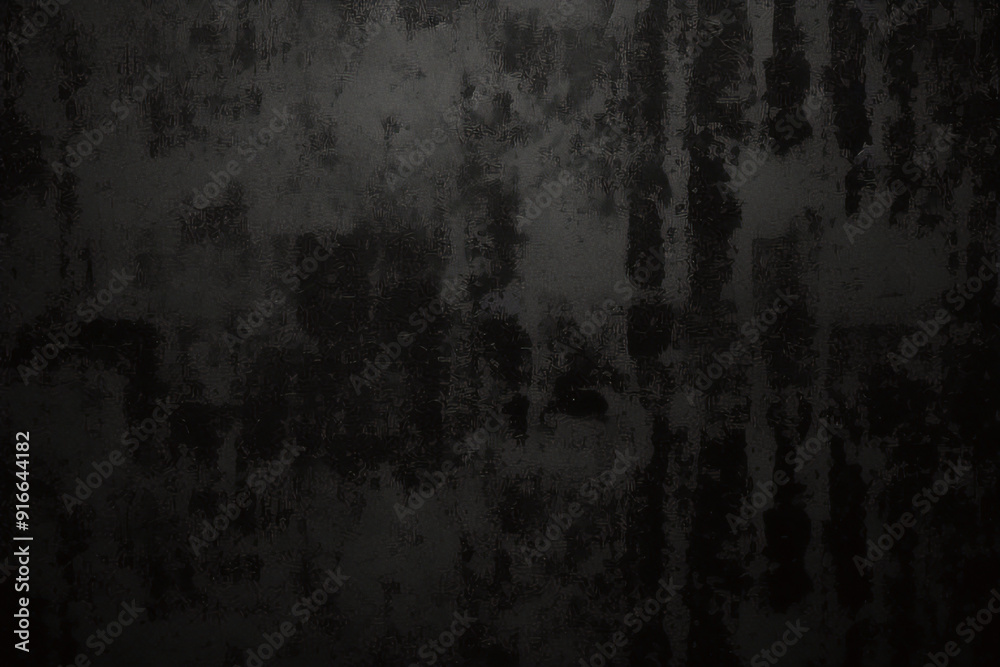 Fototapeta premium Vieux mur texture ciment fond gris noir foncé conception de couleur grise abstraite sont clairs avec fond dégradé blanc.