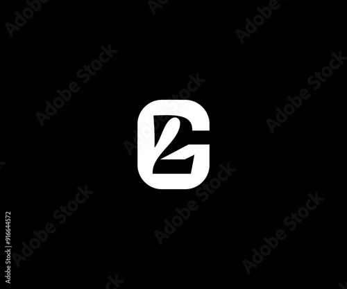 G2 2G G 2 letter combination logo photo