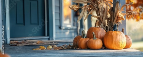 Autumn scene featuring vibr...