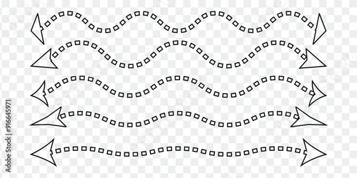 Double Arrow. Dual arrow icon vector set. Black Arrow icon. Esp 10.
