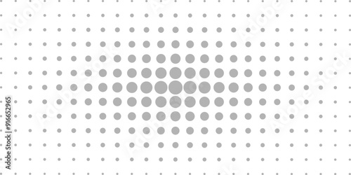 Dotted gradient vector pattern illustration, white and black halftone polka background graphic. Halftone gradient. Dotted gradient, smooth dots spraying and halftones dot background geometric.