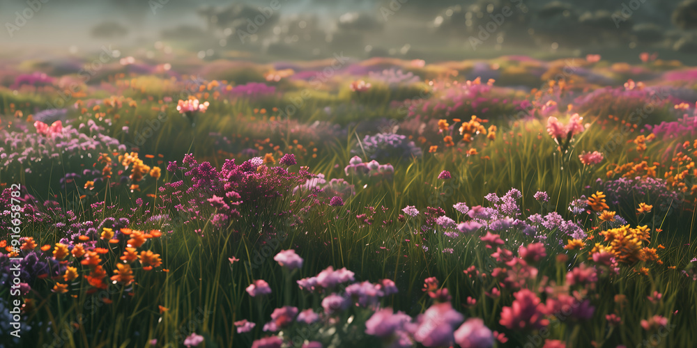 Obraz premium Beautiful flowers background