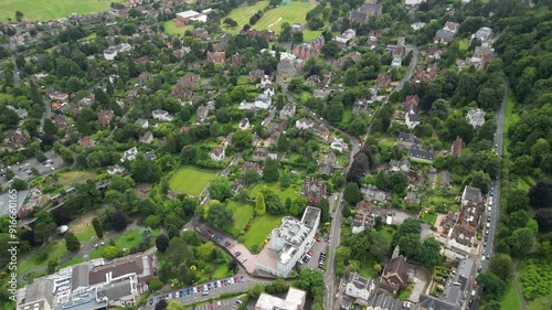 Great Malvern Aerial view photo