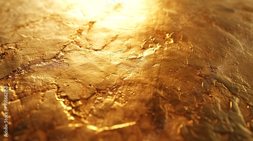 flaky luxurious gold leaf texture background