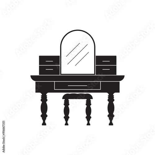 dressing table icon