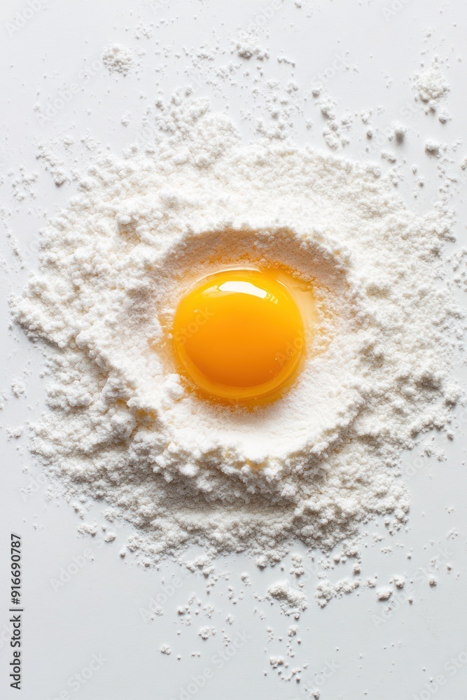Egg Yolk in Flour Egg Yolk in Flour