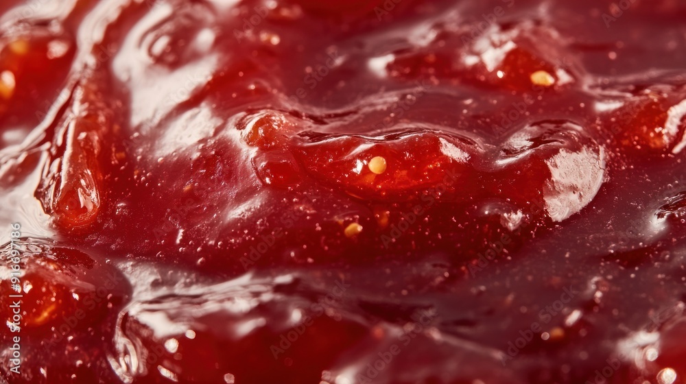 Close-up of Red Jelly Close-up of Red Jelly