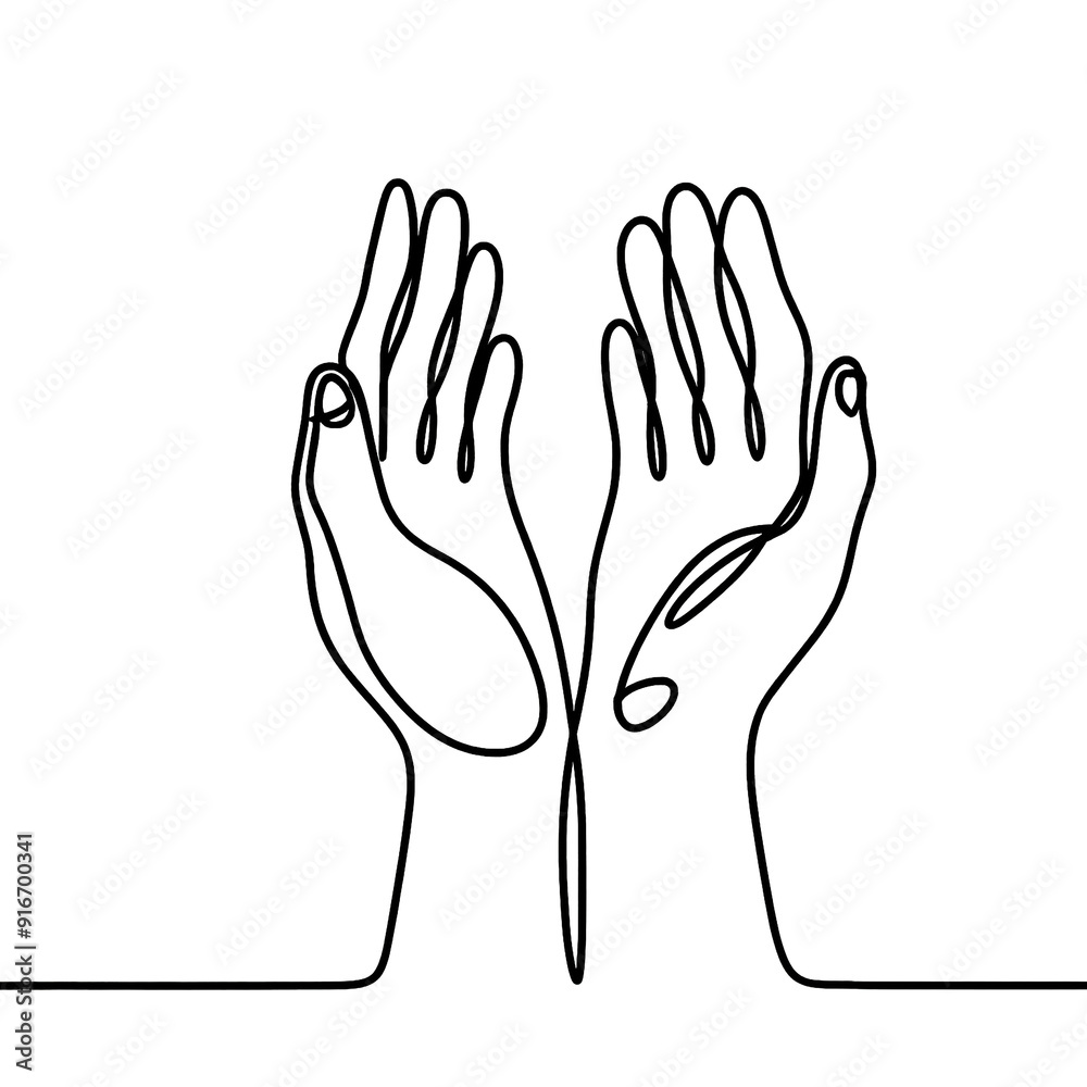 Muslim Pray Line Art Muslim Pray Line Art