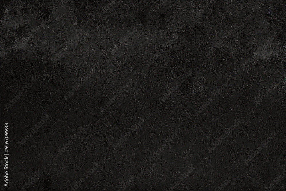 Fototapeta premium Textura de pared negra abstracta para fondo de patrón. imagen panorámica amplia. Textura de pared negra fondo áspero piso de concreto oscuro o fondo antiguo grunge con negro 