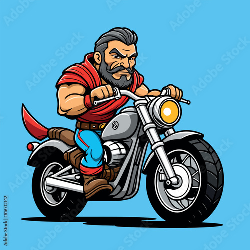 vichingo sulla moto 03