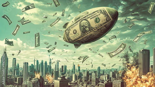Explain the concept of hyperinflation and its consequences. photo