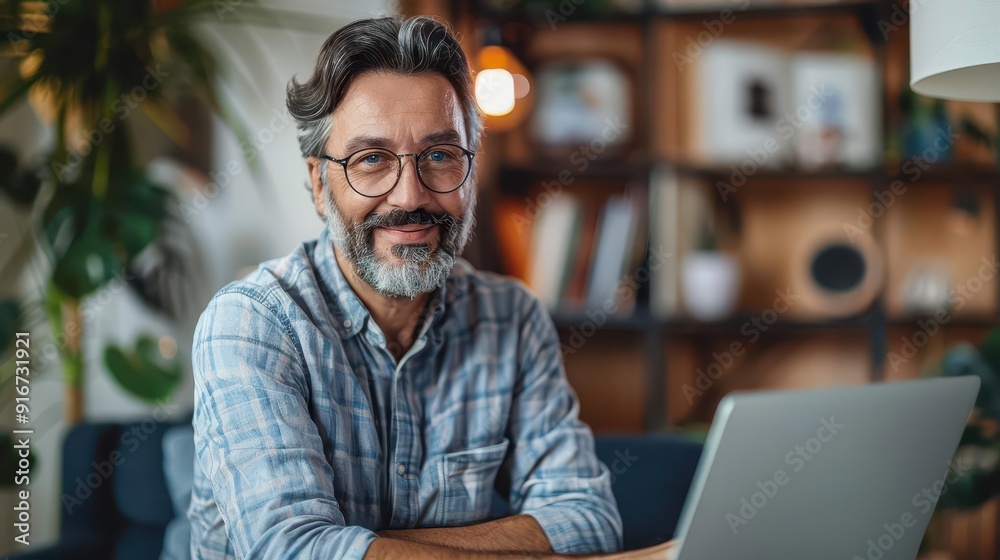 Obraz premium Parentteacher video chat, focusing on improving virtual learning motivation, developing better online study habits