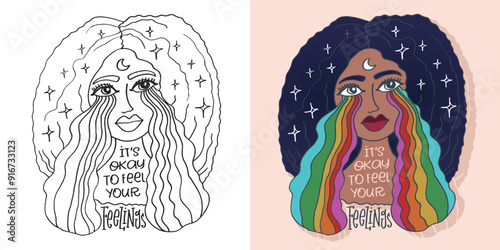 Cute trendy  hand drawn doodle lettering quote. Lettering for t-shirt design, mug print, bag print, clothes fashion. 100% hand drawn vector image.