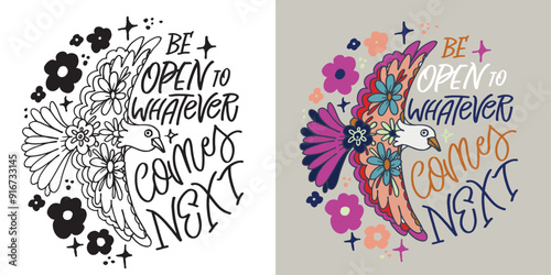 Cute trendy  hand drawn doodle lettering quote. Lettering for t-shirt design, mug print, bag print, clothes fashion. 100% hand drawn vector image.