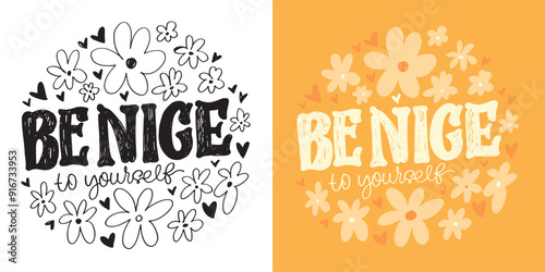Cute trendy  hand drawn doodle lettering quote. Lettering for t-shirt design, mug print, bag print, clothes fashion. 100% hand drawn vector image.