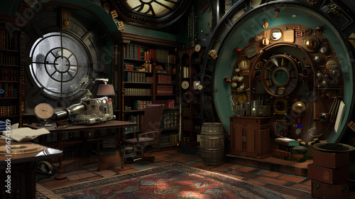 room in the clock tower