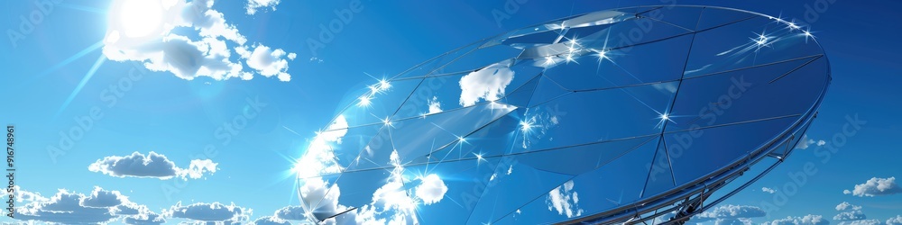 Solar Energy Equipment with Mirrored Parabolic Dish Solar Energy Equipment with Mirrored Parabolic Dish