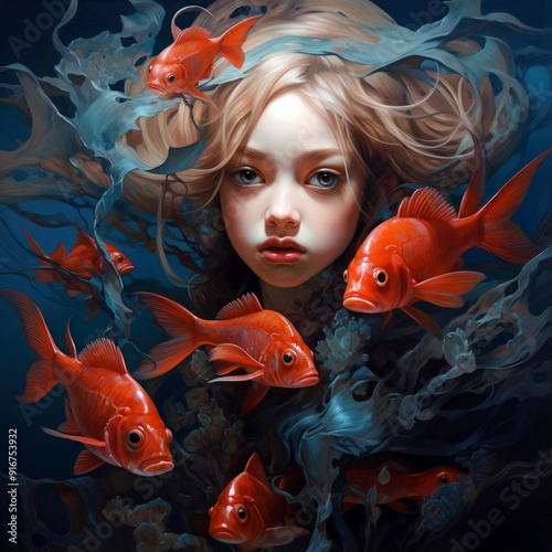 Portrait of a beautiful young woman6