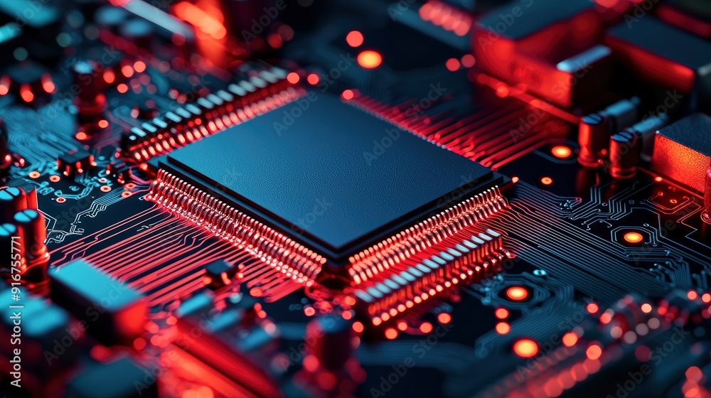 Circuit Board, Modern Technology Circuit Board, Modern Technology