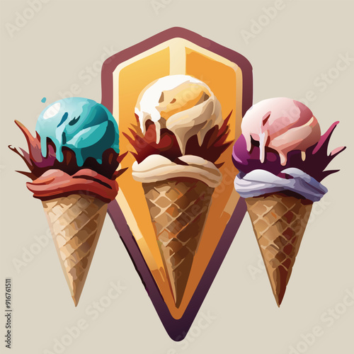 Ice cream vector