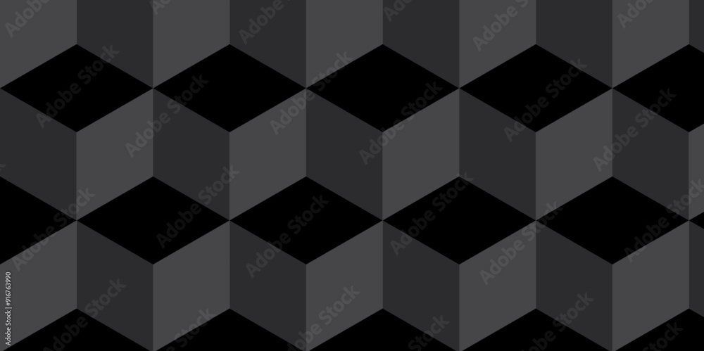 Abstract dark black cubic square shape backdrop texture. cube geometric wall and floor vector diamond hexagon triangle wallpaper background. Abstract dark black cubic square shape backdrop texture. cube geometric wall and floor vector diamond hexagon triangle wallpaper background.