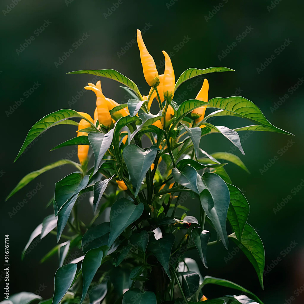 Obraz premium Chili plant