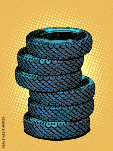 High quality and durable tire. Car repair and tire replacement during the season. Sale of car parts for drivers.