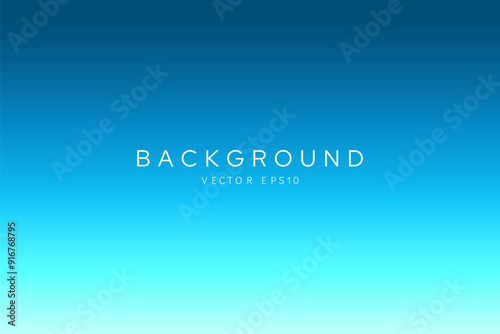 Turquoise blue gradient background transition style vector design