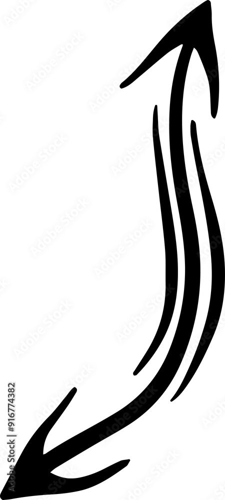 Abstract directional arrow, pointing arrow design. Abstract directional arrow, pointing arrow design.