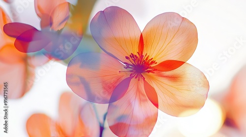 Soft and vibrant flower showcasing delicate petals and beautiful colors, perfect for nature-themed projects.