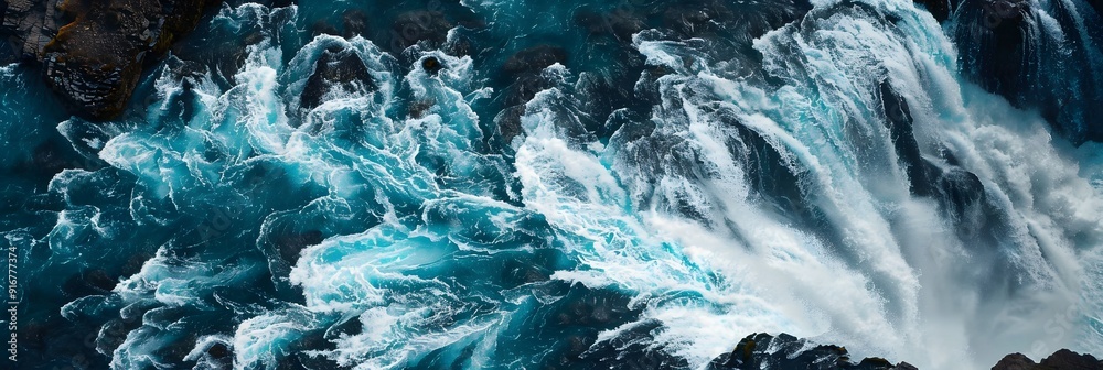 water flowing into the water water flowing into the water