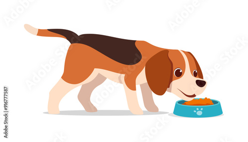 happy cute beagle dog with good quality and design