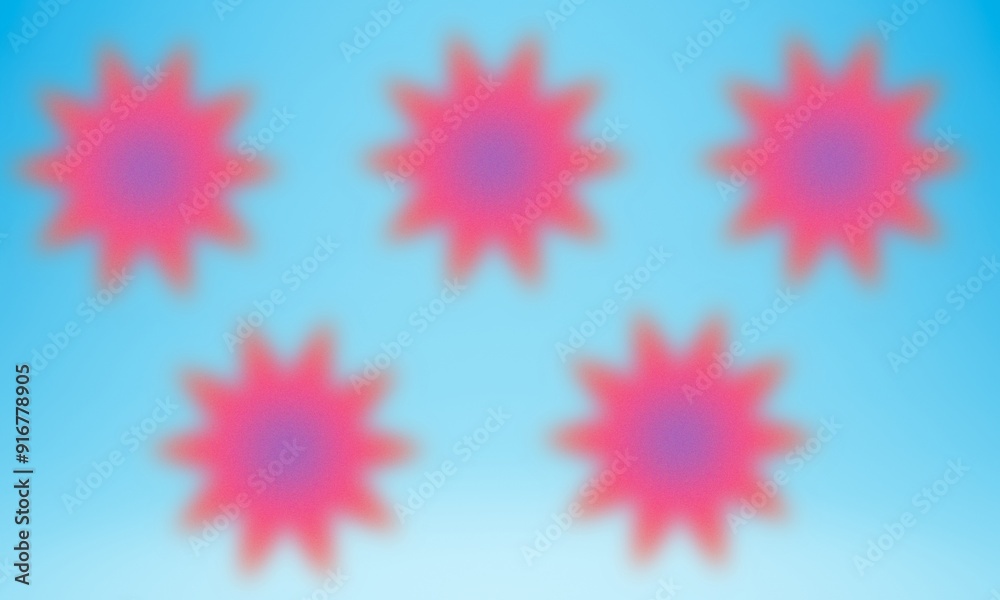 Multiple pink stars arranged against a deep blue backdrop, offering a striking contrast and a playful aesthetic. Multiple pink stars arranged against a deep blue backdrop, offering a striking contrast and a playful aesthetic.