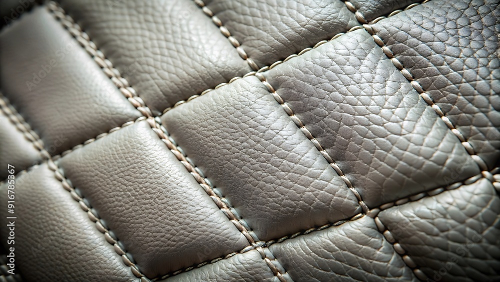 Fototapeta premium Premium White Leather Texture Close-Up for 4k best wallpaper ...