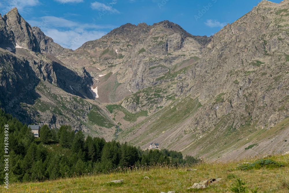 View of the Ischiator valley next tho the Migliorero refugee View of the Ischiator valley next tho the Migliorero refugee