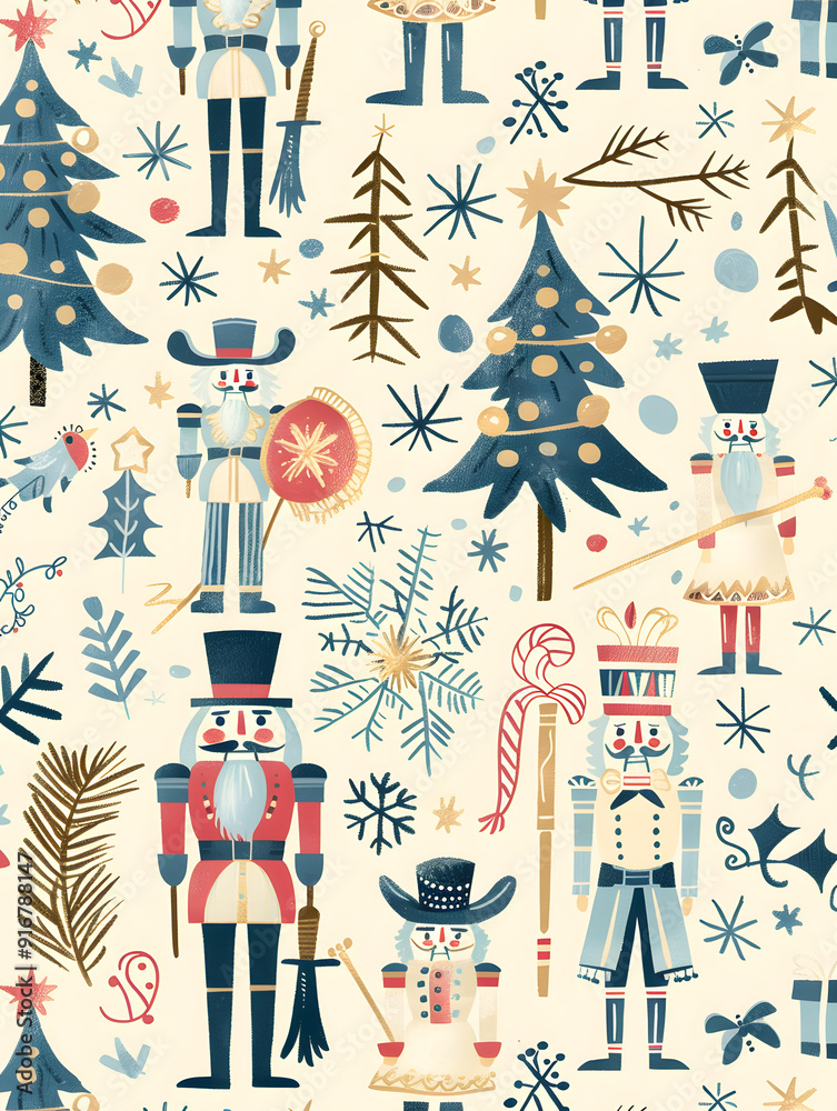 New Year's and Christmas festival cards in a 2D doodle illustrator style on pastel color backgrounds for graphic advertising. New Year's and Christmas festival cards in a 2D doodle illustrator style on pastel color backgrounds for graphic advertising.