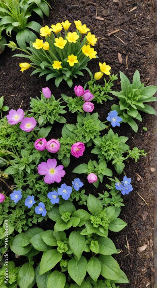 flowers in the garden flowers in the garden