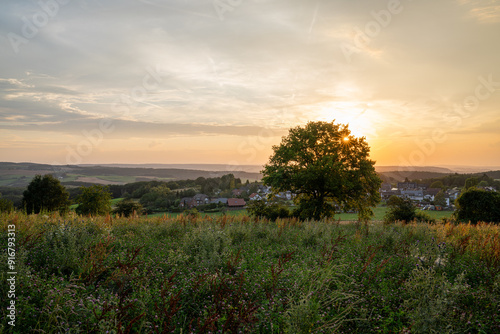 Eifel landscape, North Rhine Westphalia, Germany photo