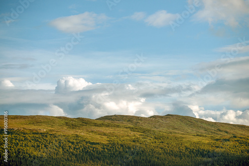 landscape with clouds, åre,sverige,sweden,norrland,,mats