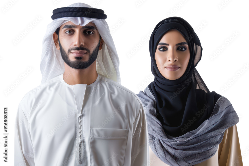 Authentic Representation of Indigenous Pair Isolated On Transparent Background Authentic Representation of Indigenous Pair Isolated On Transparent Background