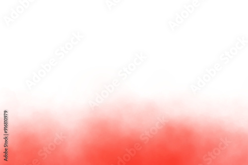 "Realistic red smoke effect on transparent background, PNG file, vibrant and detailed, perfect for creative design projects, special effects
