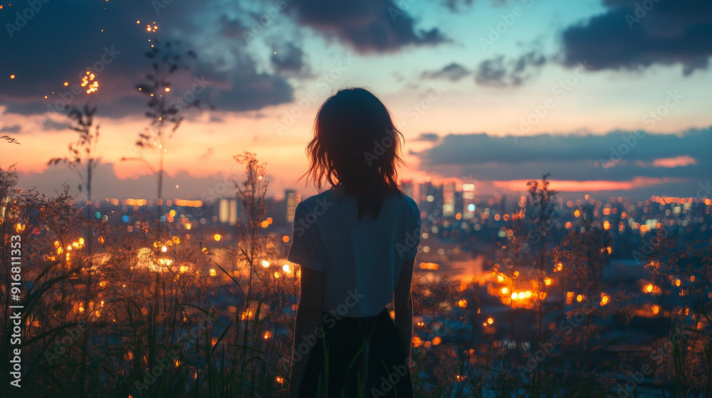 Fototapeta premium Inspiring Lofi Playlist: Songs That Complement and Inspire