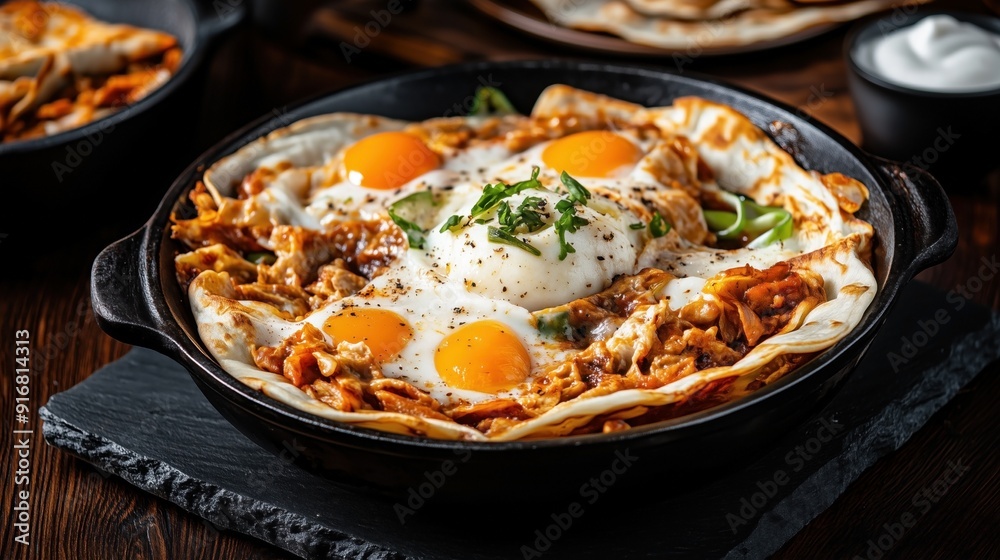 Chilaquiles - Traditional Mexican food