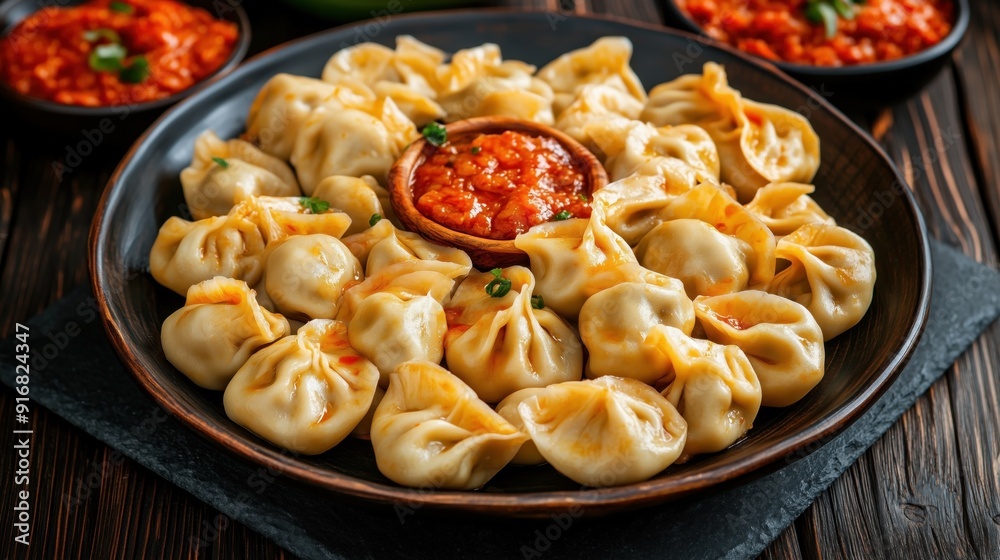 Momo - Traditional Nepalese food Momo - Traditional Nepalese food