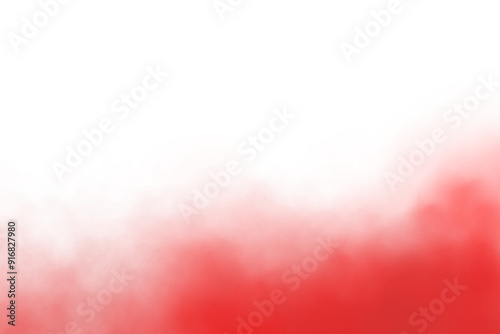 Realistic red fog in slow motion, atmospheric red smoke effect, gently rising fume, seamless PNG file.
