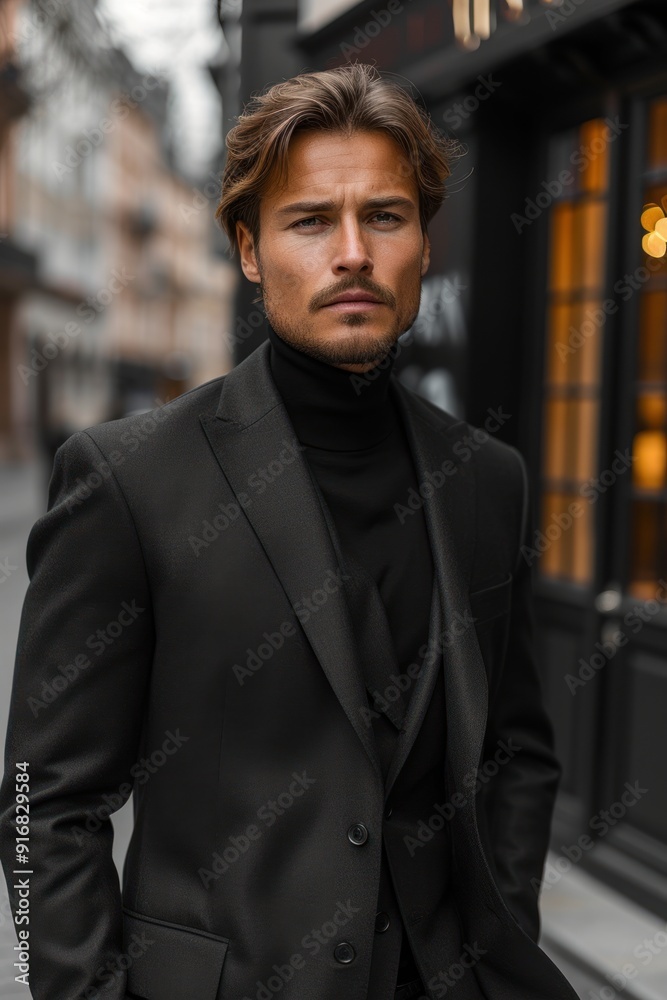 Photo portrait of a man in a suit Photo portrait of a man in a suit