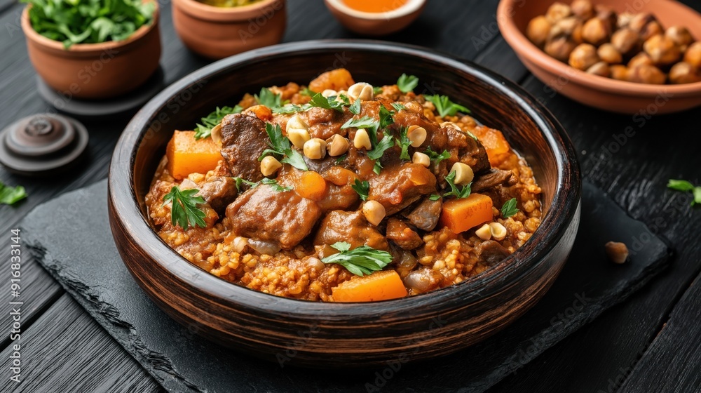 Couscous - Traditional Moroccan food Couscous - Traditional Moroccan food