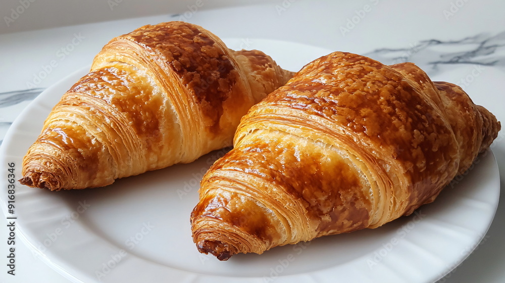 crispy croissaint for breakfast

