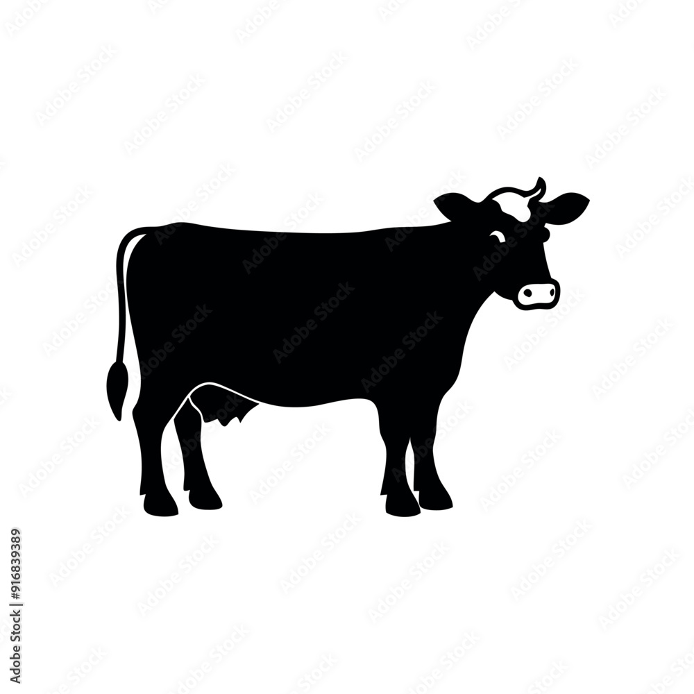 a Dairy Cow vector illustration a Dairy Cow vector illustration